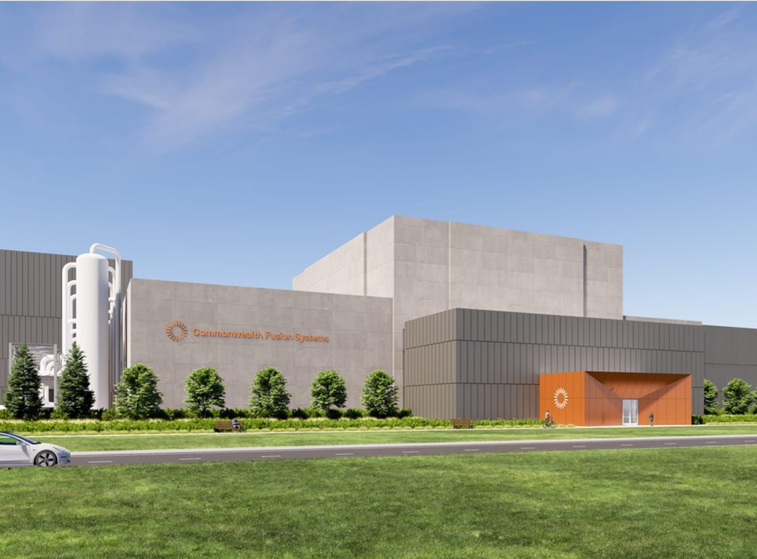 Commonwealth Fusion Systems power plant rendering