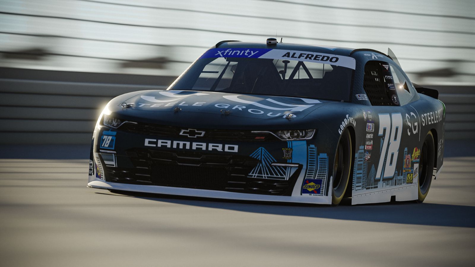 Steele Group teams up with the Green Beret Foundation to sponsor NASCAR Xfinity Series driver Anthony Alfredo